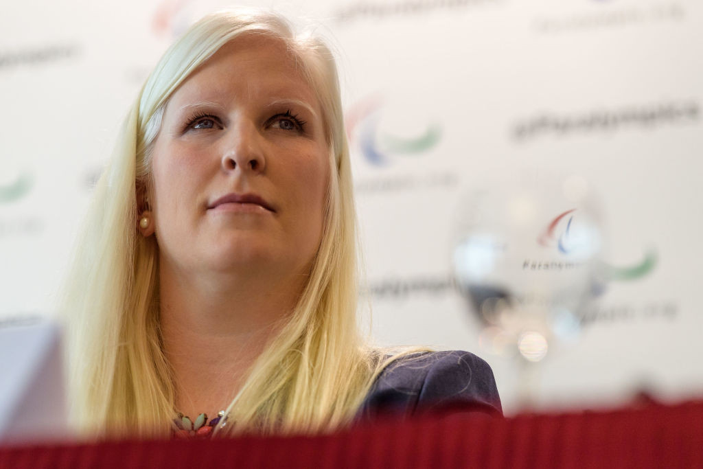 IPC Athletes' Council chairman Chelsey Gotell has become part of the WADA Athlete Committee ©Getty Images