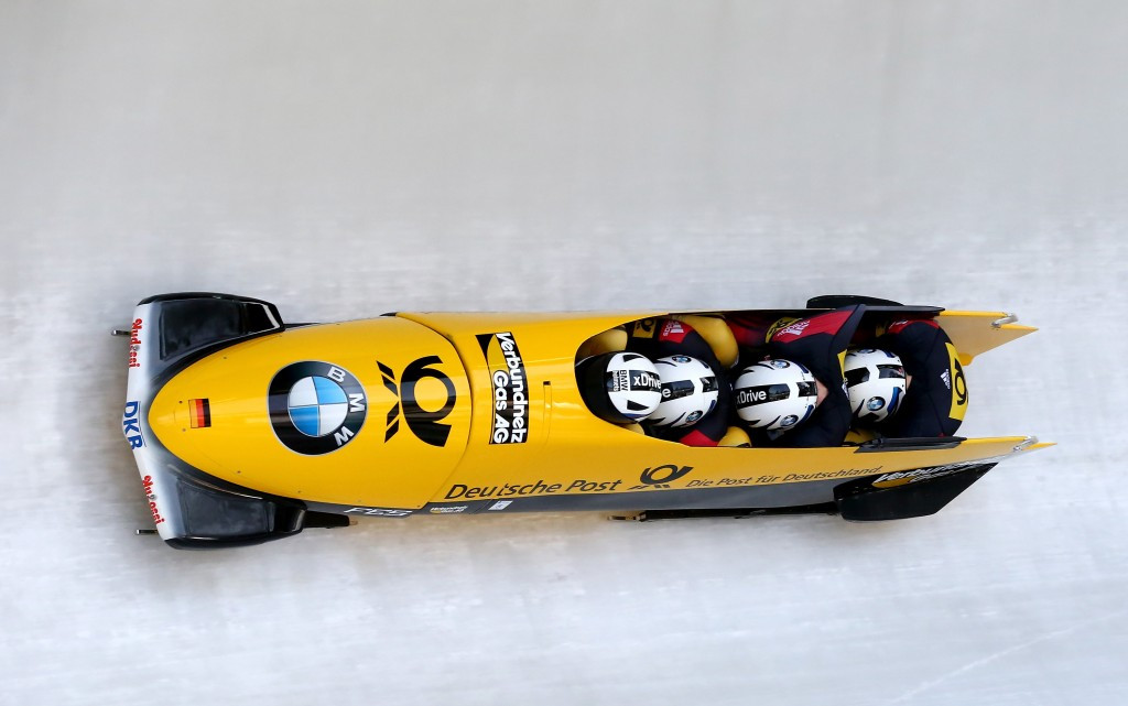 Germany win four-man at Bobsleigh World Cup again but this time with Walther as pilot