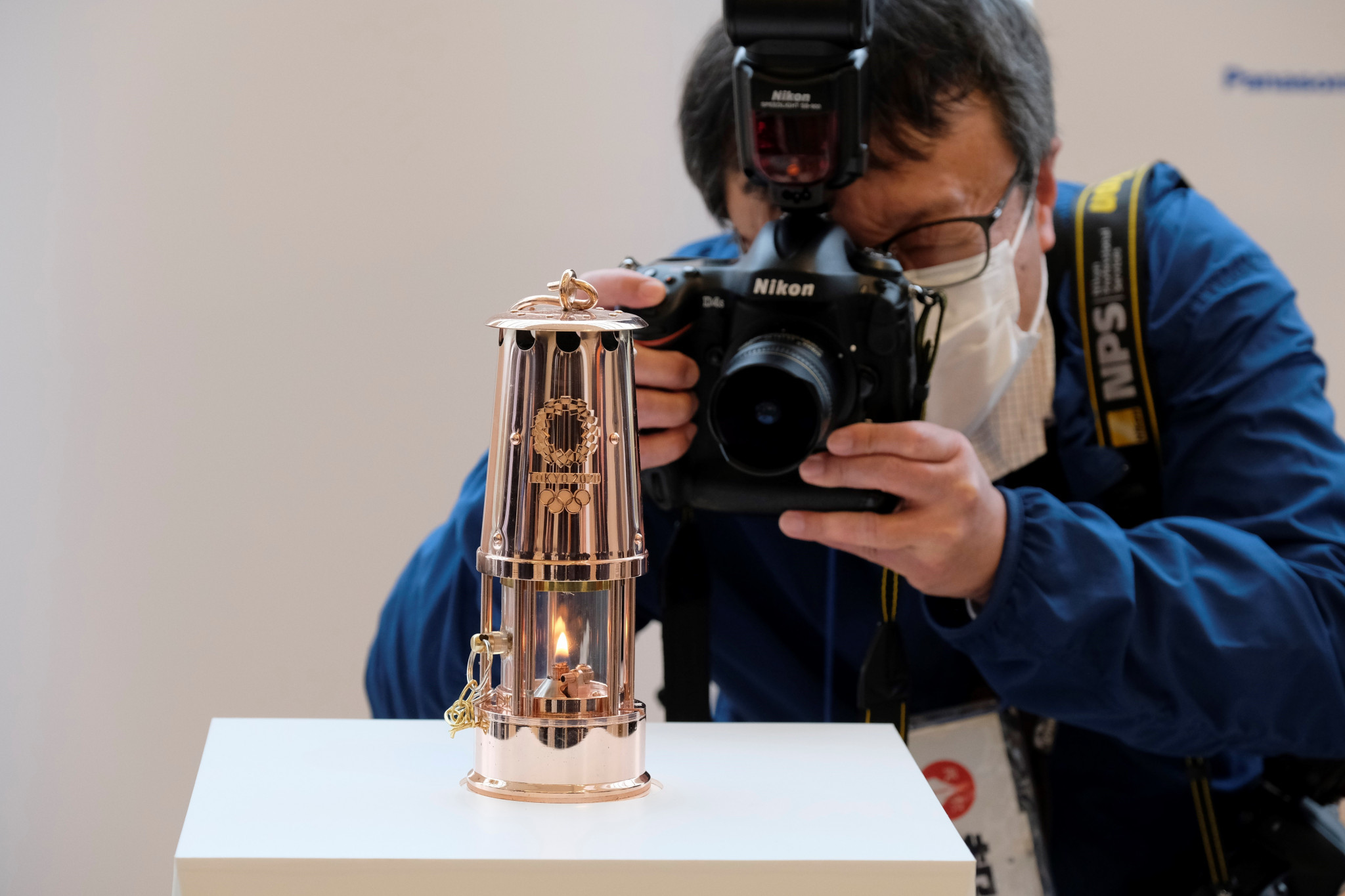 Olympic Flame for postponed Tokyo 2020 goes on display in Fukushima
