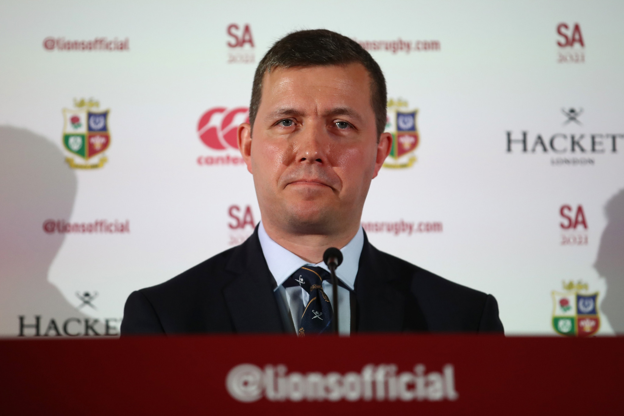 Ben Calveley, the managing director of the British and Irish Lions, says there should be no direct clashes between Lions matches and Olympic events ©Getty Images