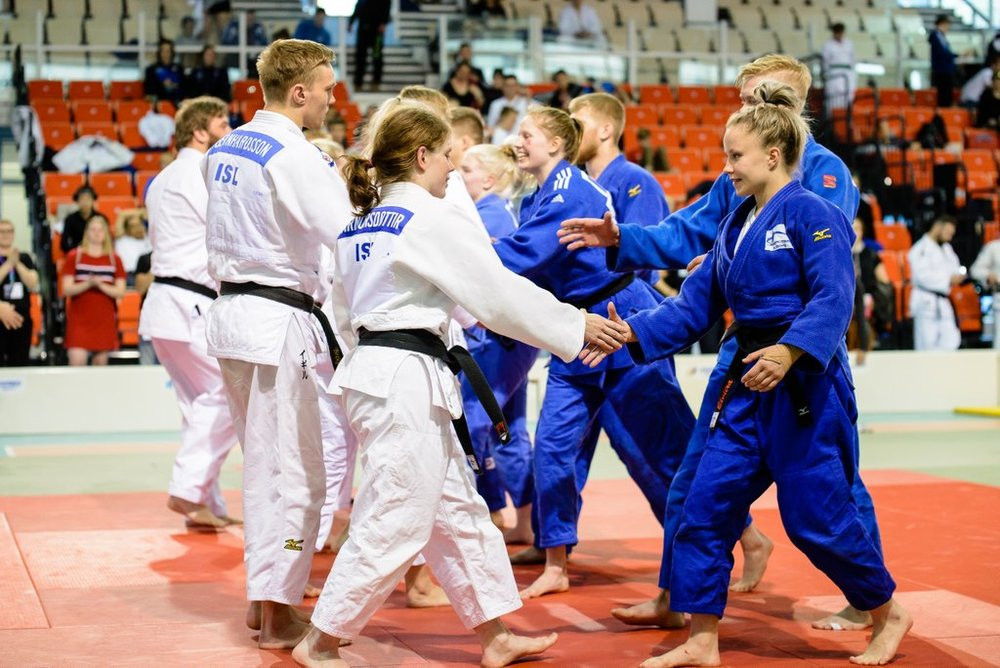 Denmark, Finland, Iceland, Norway, Sweden and the Faroe Islands compete at the Nordic Judo Championships ©Nordic Judo Championships