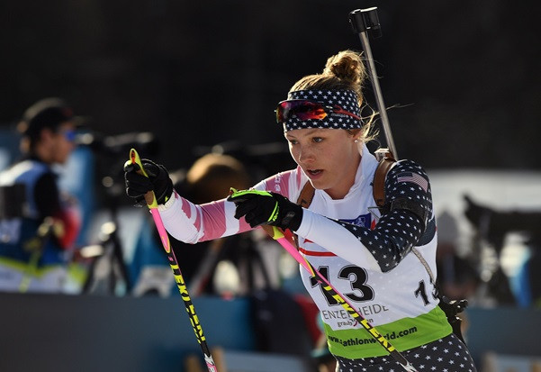 Lina Farra has competed at two International Biathlon Union Youth World Championships ©Team USA