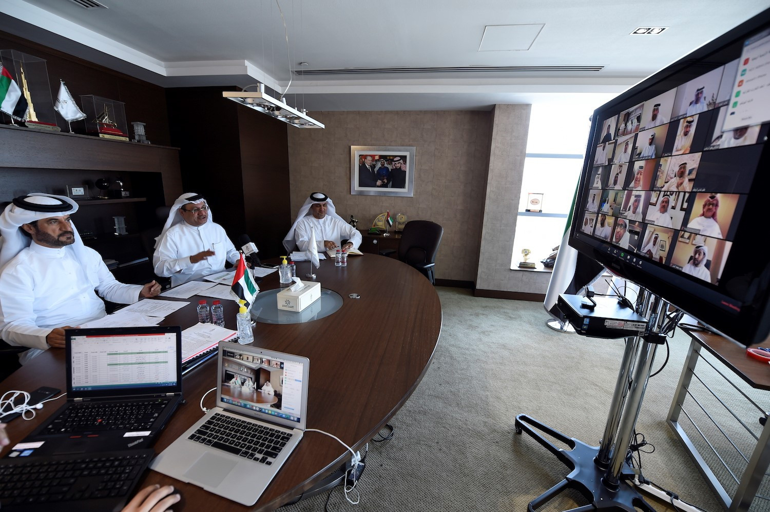 National Federations in the UAE are being urged to meet using visual communication technology ©UAE NOC