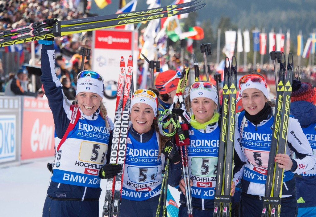 Italy's women claim first relay victory at IBU World Cup
