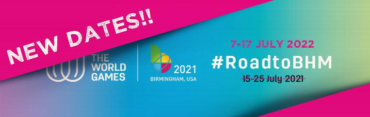 Birmingham 2021 World Games moved back a year following Tokyo 2020 postponement