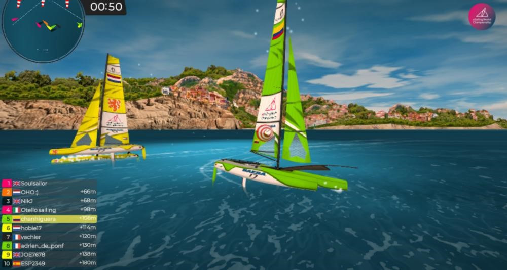 eSailors to compete at Olympic class regattas recreated as virtual racecourses