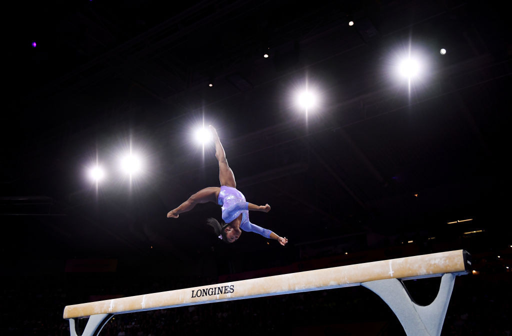 Artistic gymnasts are set to compete for Olympic and world gold in the space of two months ©Getty Images