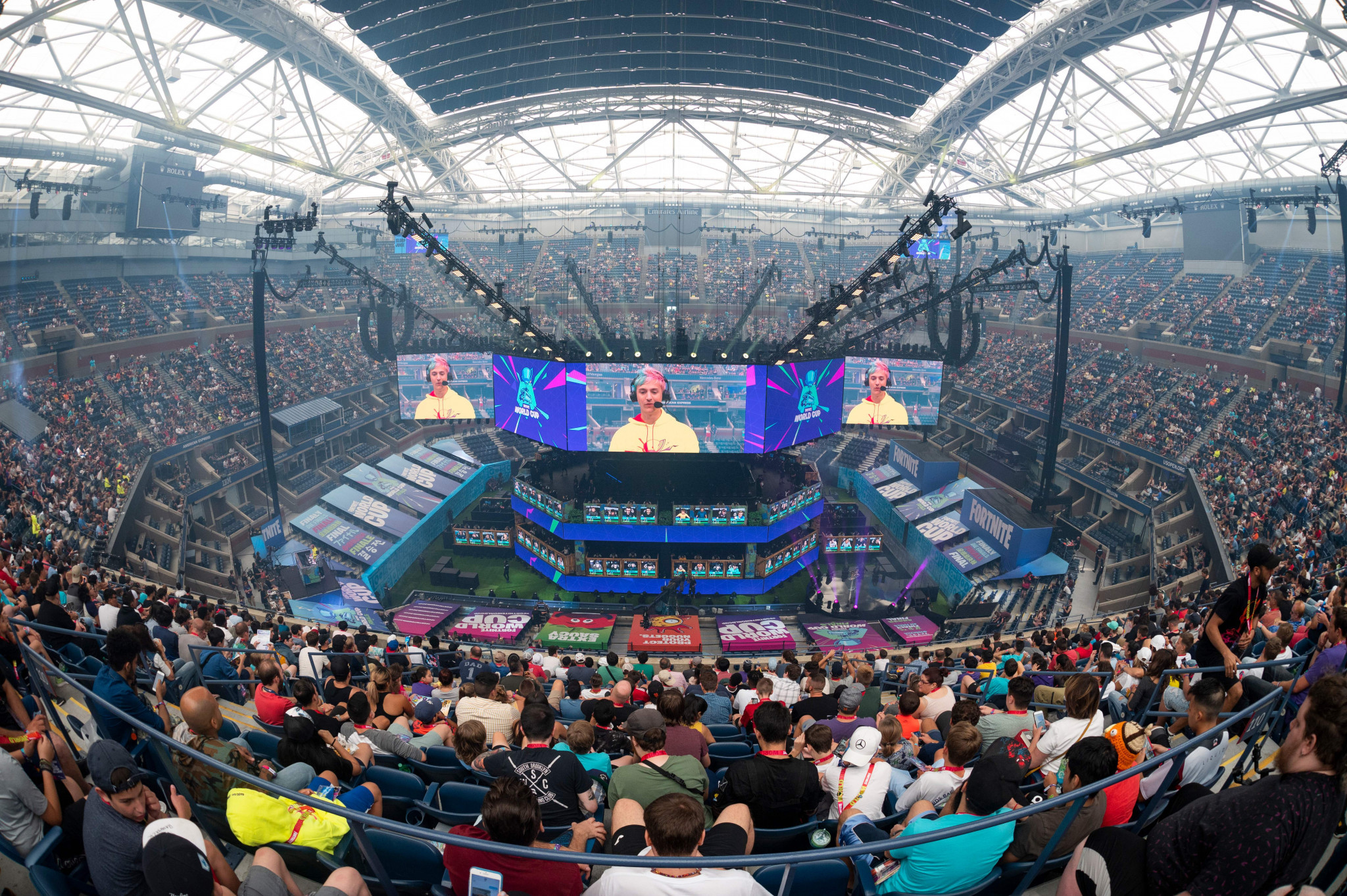 Some esports events drawing large crowds have been impacted but competition can still take place virtually ©Getty Images