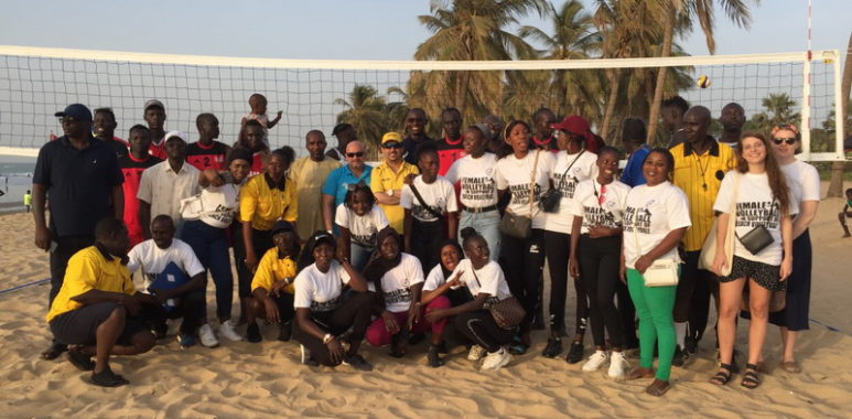 Two teams competed at the qualifiers in Nigeria and The Gambia ©CAVB