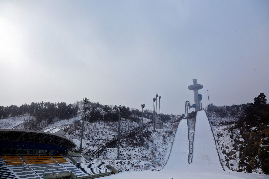 Tractors will be used to move  snow at Pyeongchang's venues