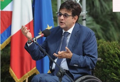 Italian Paralympic Committee President Luca Pancalli claimed the organisation will emerge from the pandemic with "strength and determination" ©Twitter/LucaPancalli