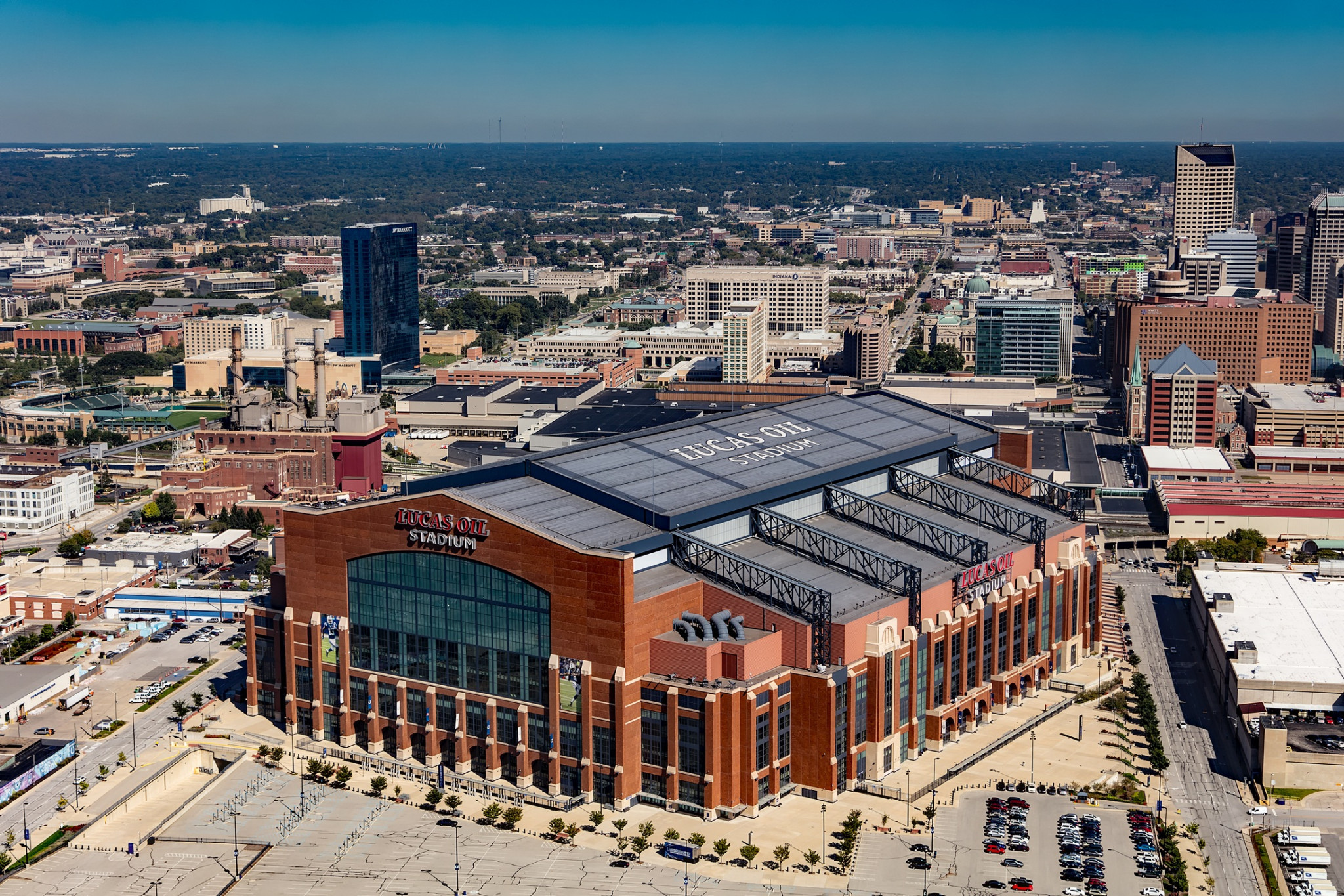 Next year's NCAA Final Four tournament is set to take place at Lucas Oil Stadium in Indianapolis ©Wikipedia