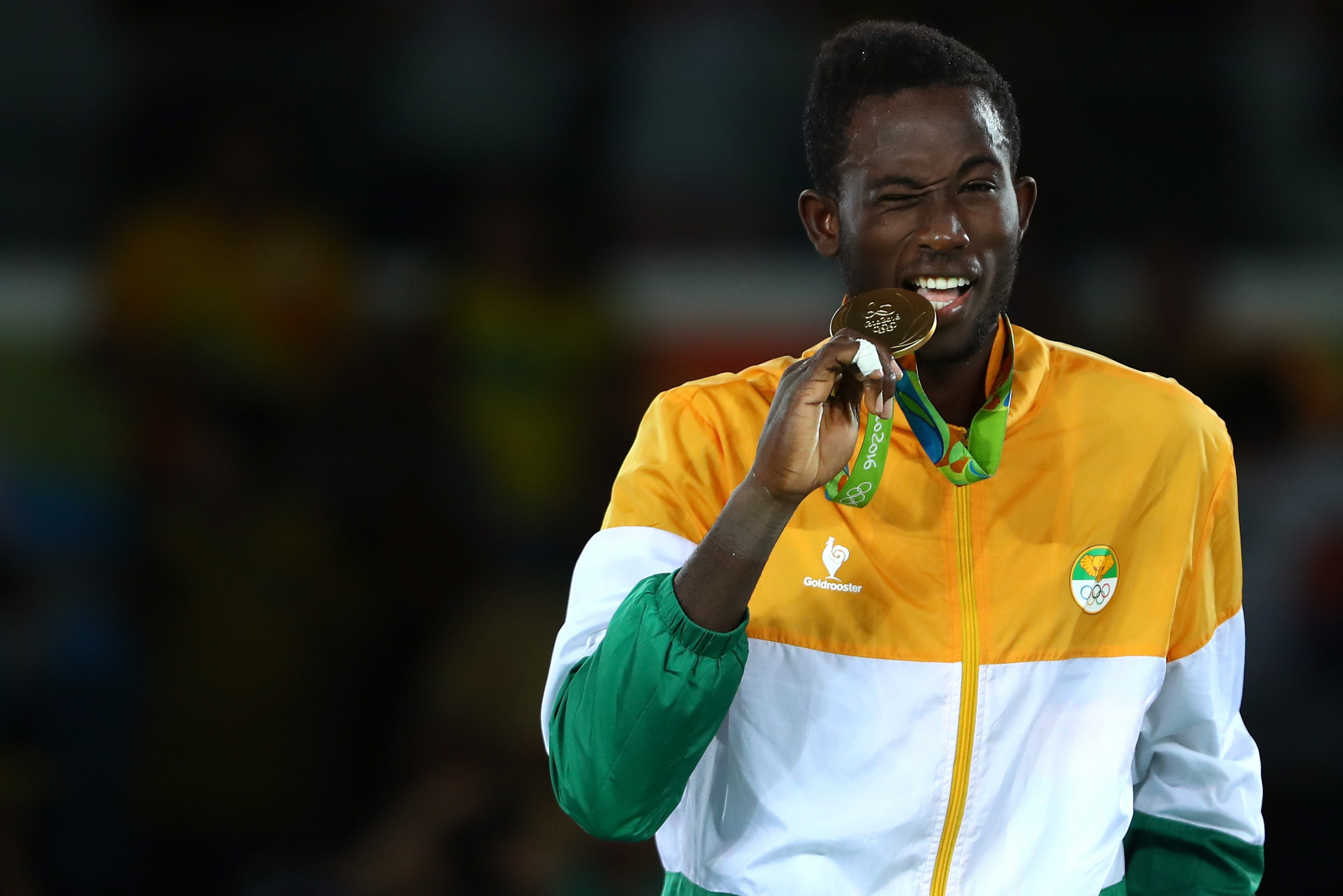 Cheick Sallah Cissé won taekwondo gold for the Ivory Coast at Rio 2016 ©Getty Images