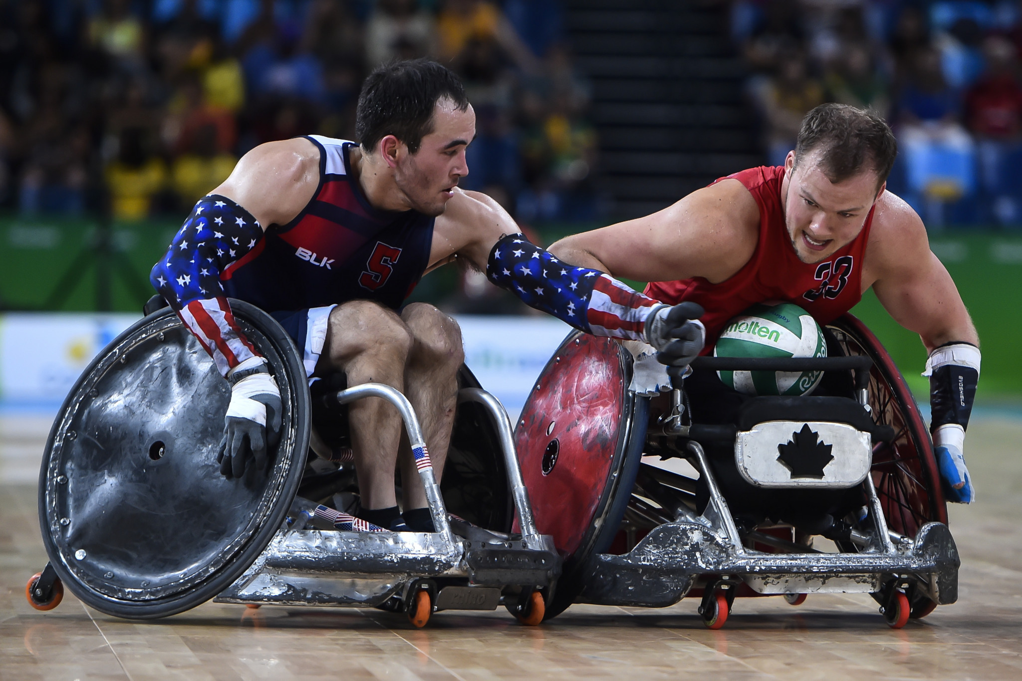 A club in Canada helped with the efforts to build wheelchair rugby in Uganda  ©Getty Images