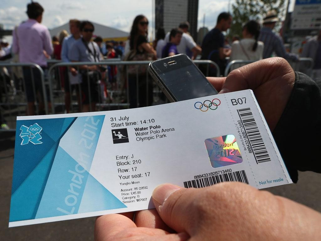 Many fans complained about the lack of tickets available at London 2012, while the build-up was marked by controversy over those available on the black market ©Getty Images