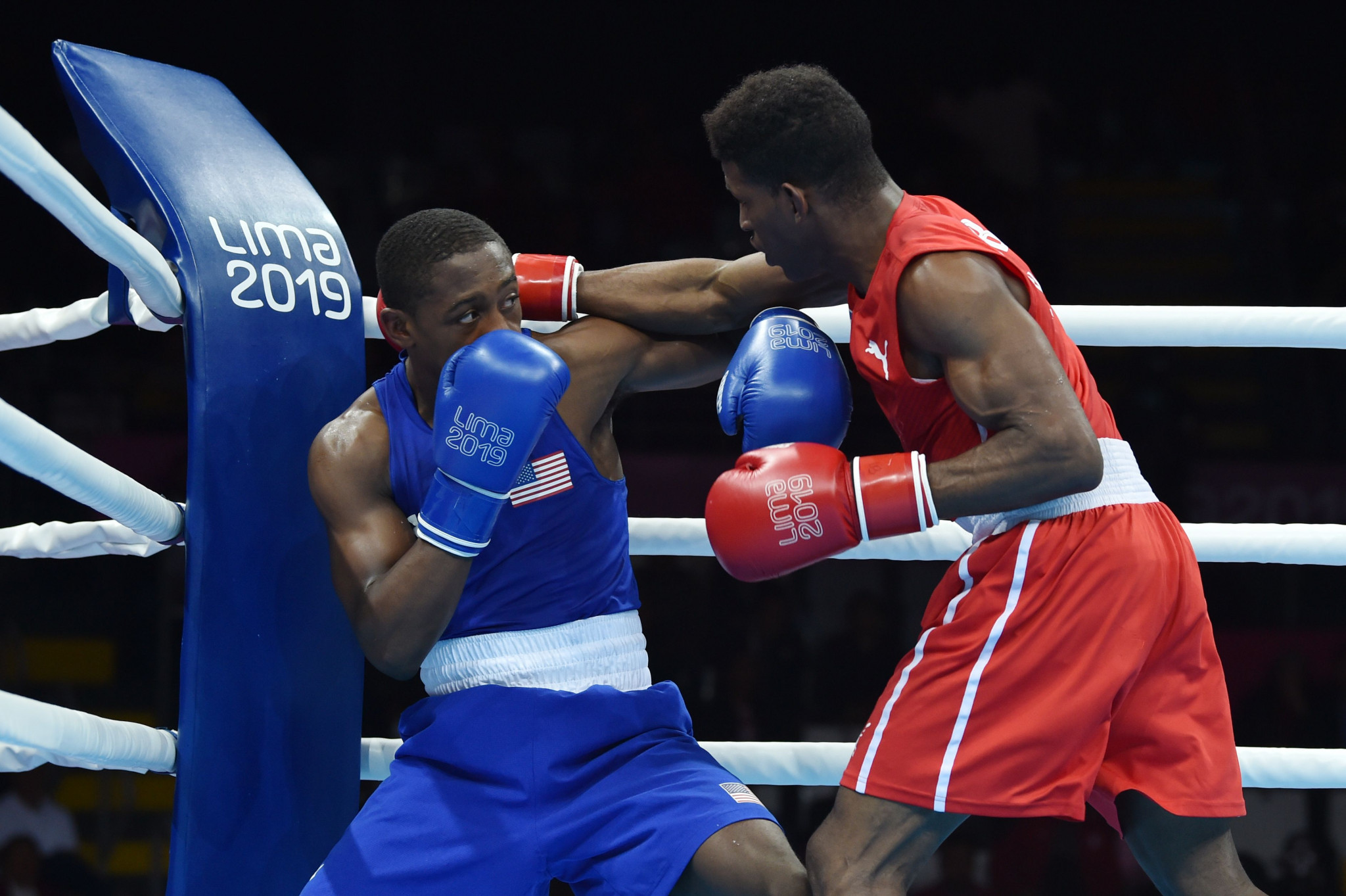 American boxer Keyshawn Davis lost to Cuba's two-time world champion Andy Cruz in both the 2019 World Boxing Championship and Pan American Games finals ©Getty Images