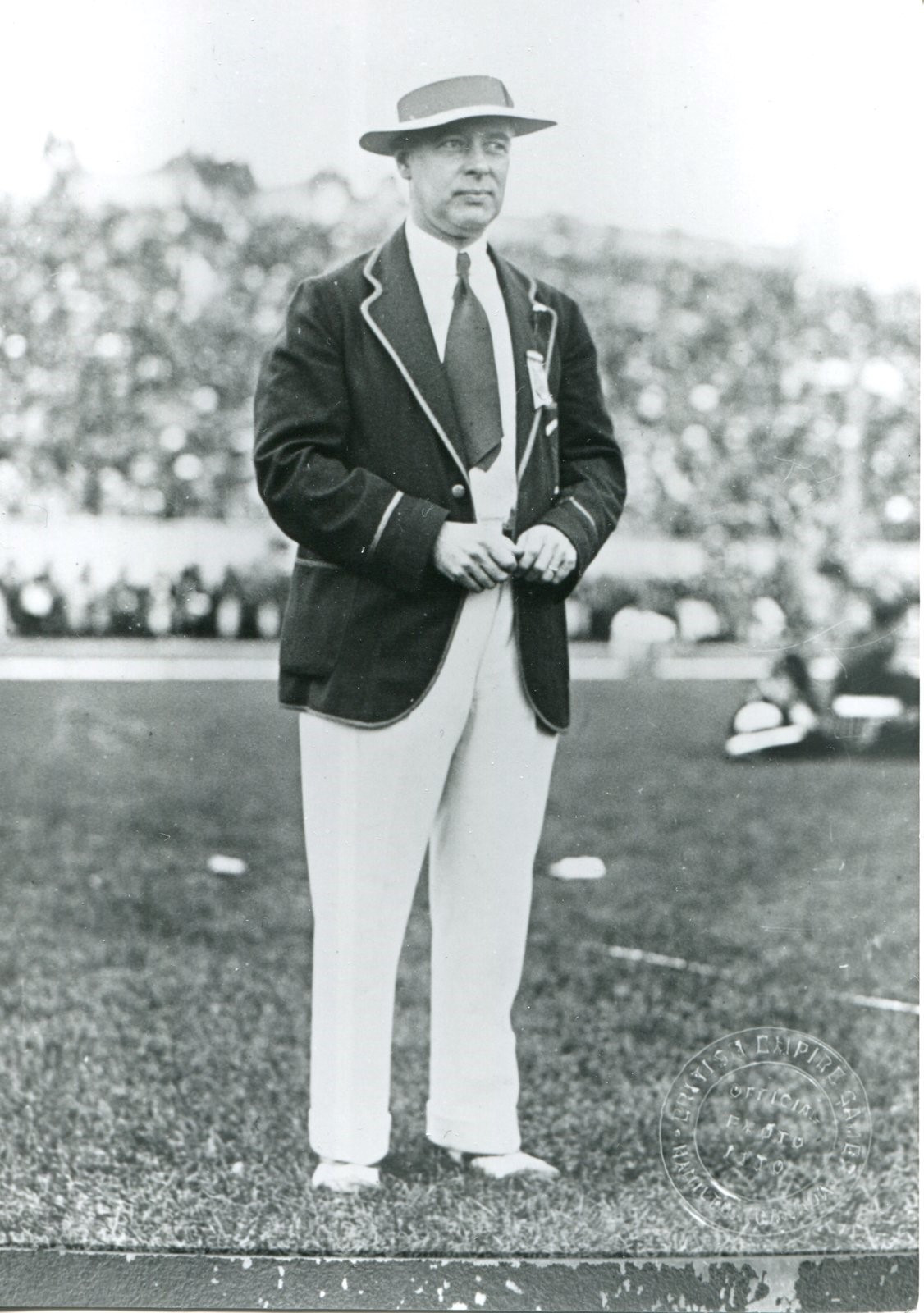 Bobby Robinson was a driving force behind the first Empire Games of 1930 ©Burlington Historical Society 