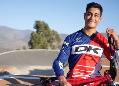 The family of Kai Sakakibara have revealed the Australian BMX rider is improving following his crash in February but will have "some permanent disability" ©Twitter
