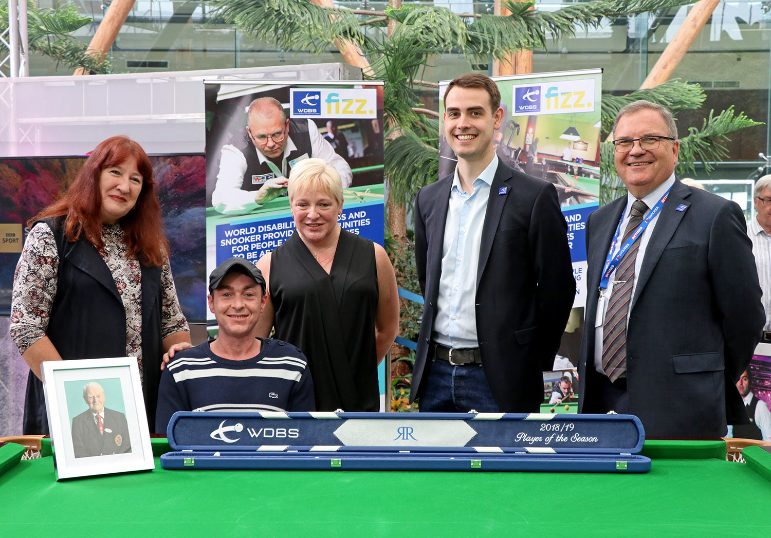 The winner of the WDBS Vic Hartley Player of the Season Award for 2019-2020 is set to be announced on Disability Snooker Day ©WDBS
