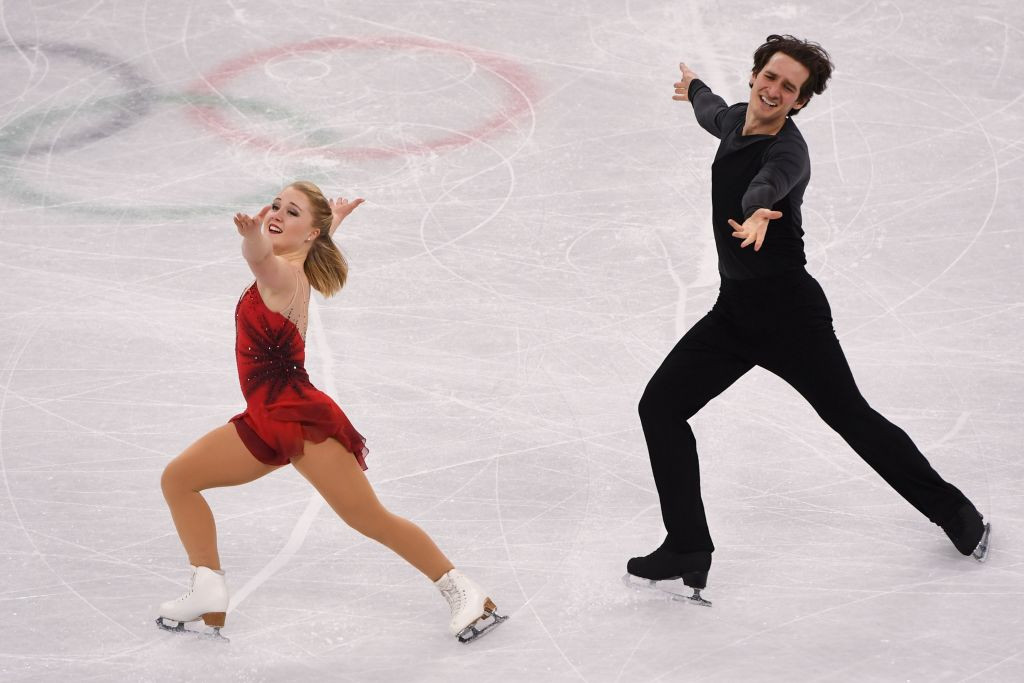 Charlie Bilodeau and Julianne Séguin finished ninth in the pairs event at Pyeongchang 2018 ©Getty Images