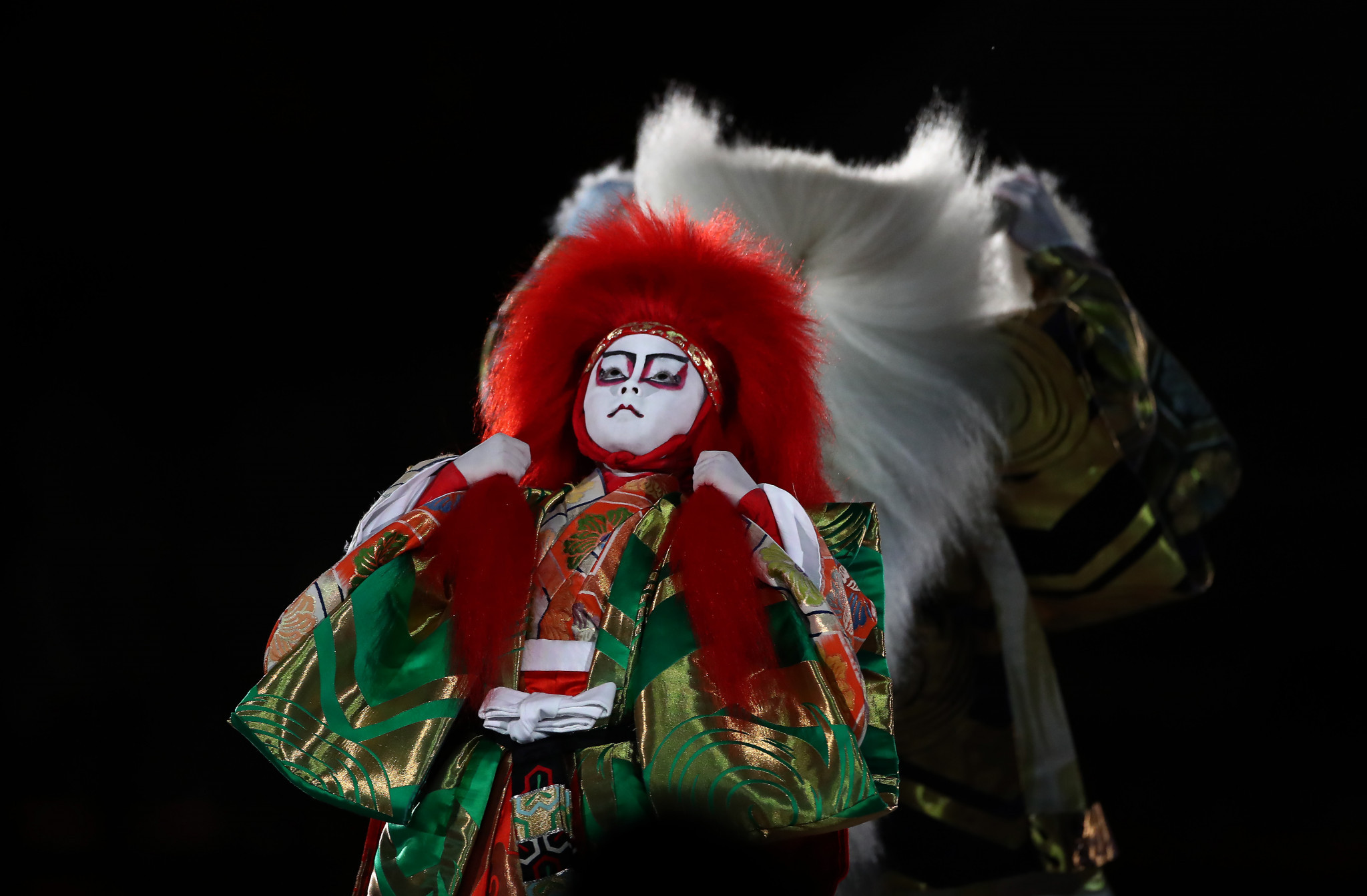 The wide-ranging Nippon Festival would have included a kabuki performance and was aimed at showcasing Japanese culture ©Getty Images