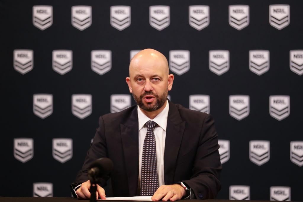 Todd Greenberg has resigned as chief executive of the NRL ©Getty Images