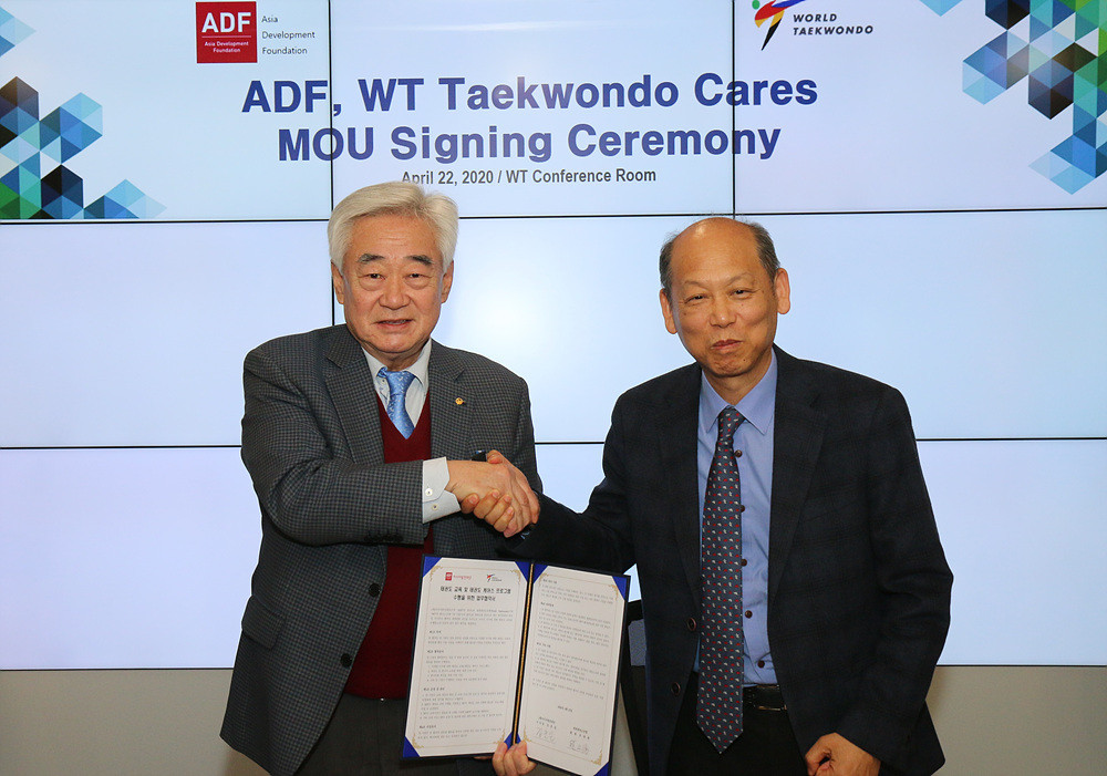 World Taekwondo and Asian Development Foundation sign new agreement
