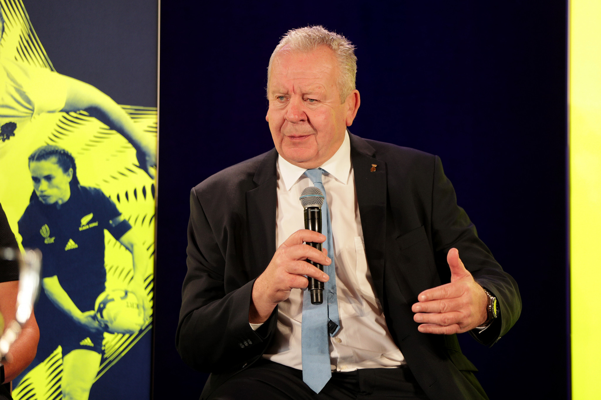 Bill Beaumont is facing a challenge for his chairmanship of World Rugby ©Getty Images