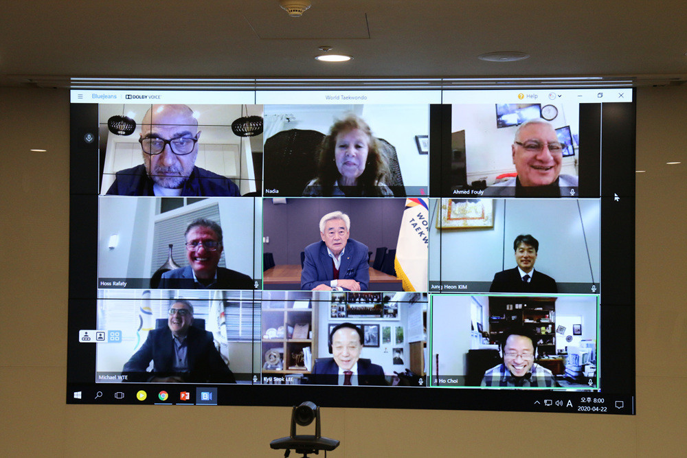 World Taekwondo hold virtual meeting with Continental Unions to discuss COVID-19 fight