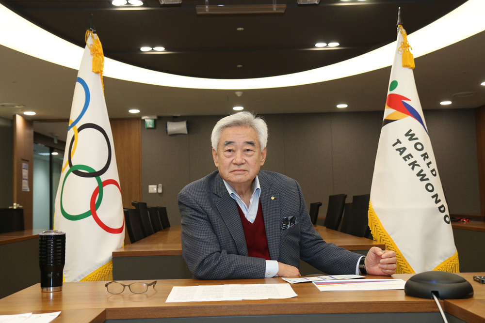 World Taekwondo President hosts video call with young refugees