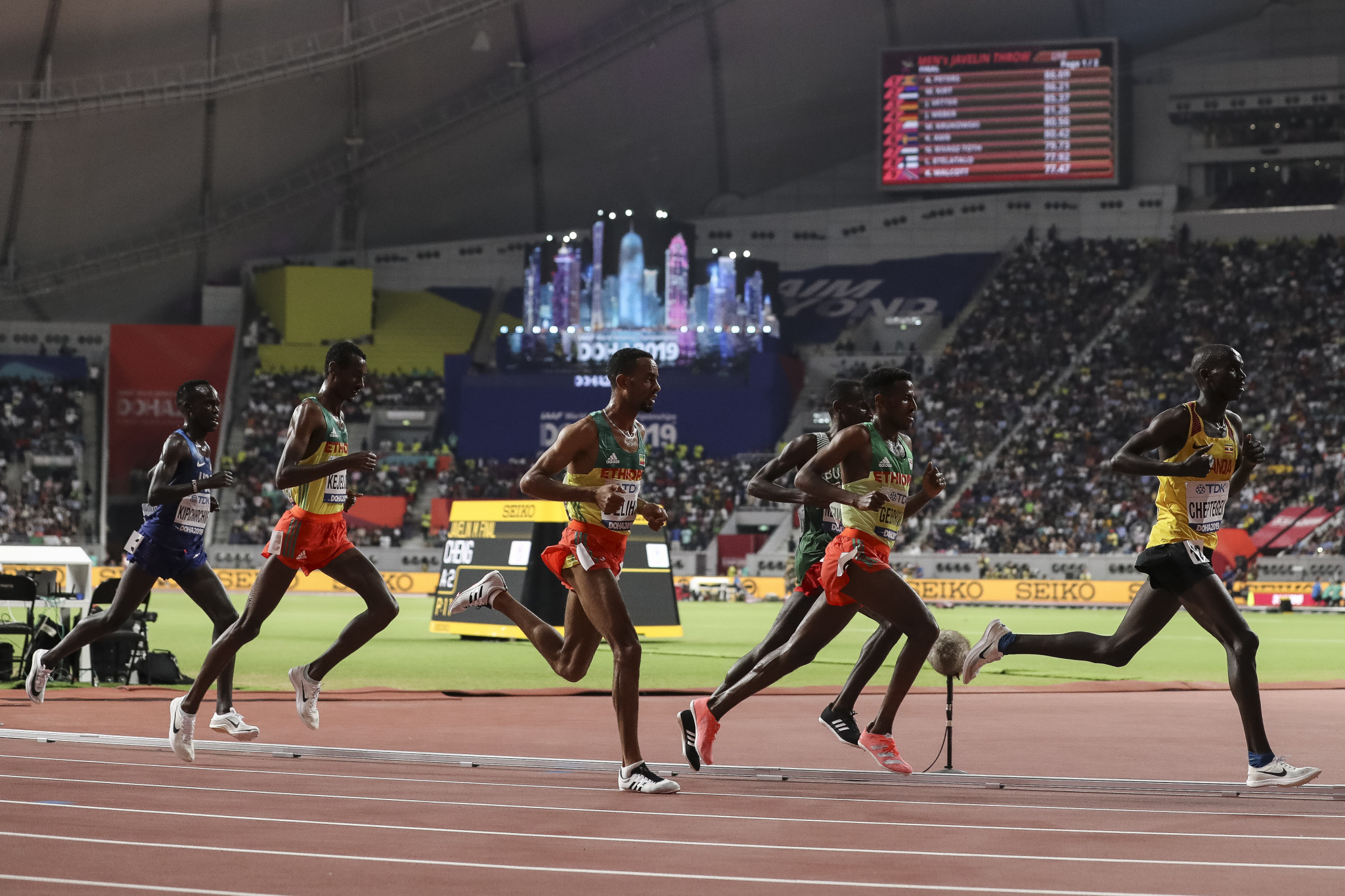 Doha hosted the World Athletics Championships last year ©Getty Images