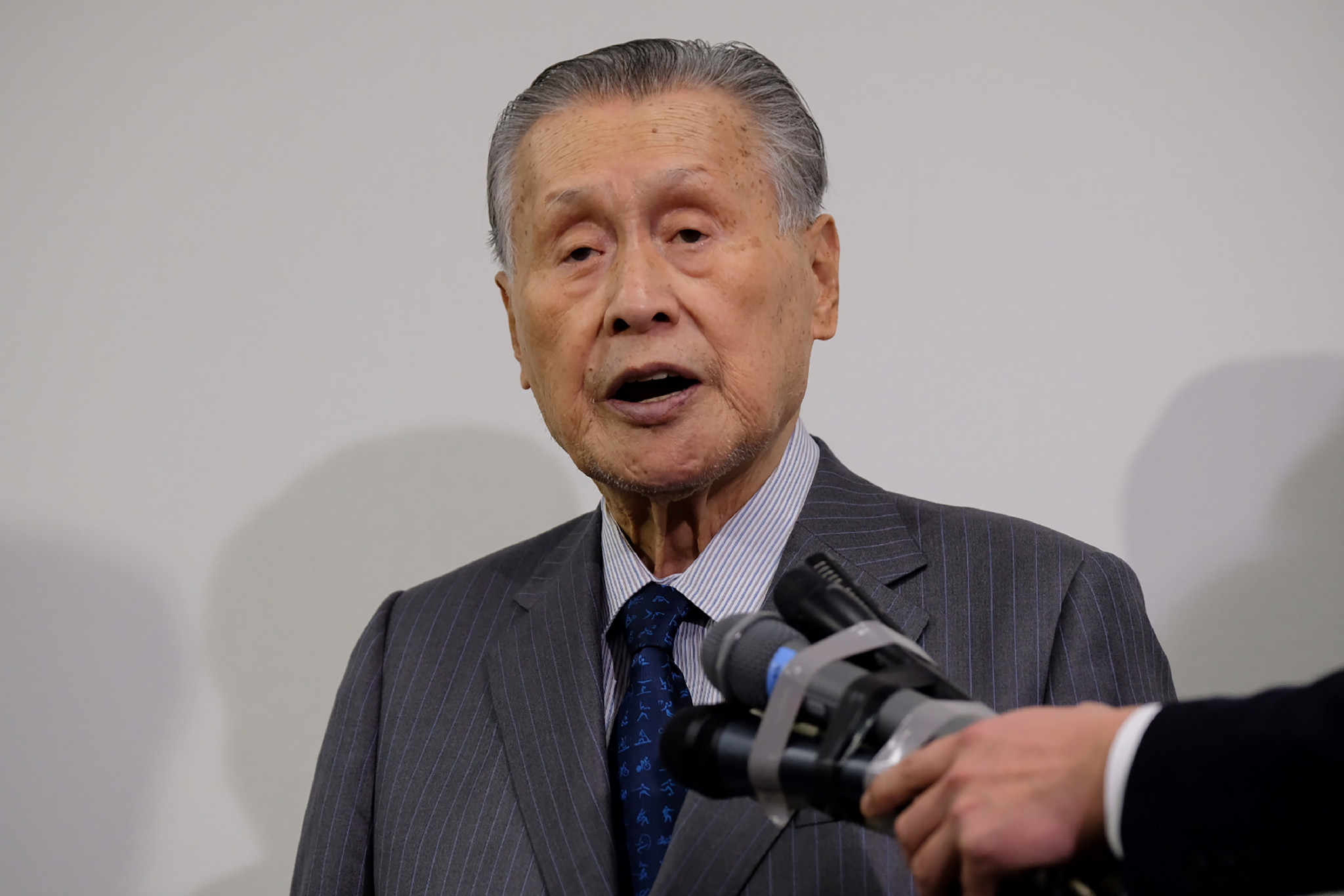 Tokyo 2020 President Yoshirō Mori has warned the Olympic and Paralympic Games could not be delayed again if the pandemic is still an issue next year ©Getty Images