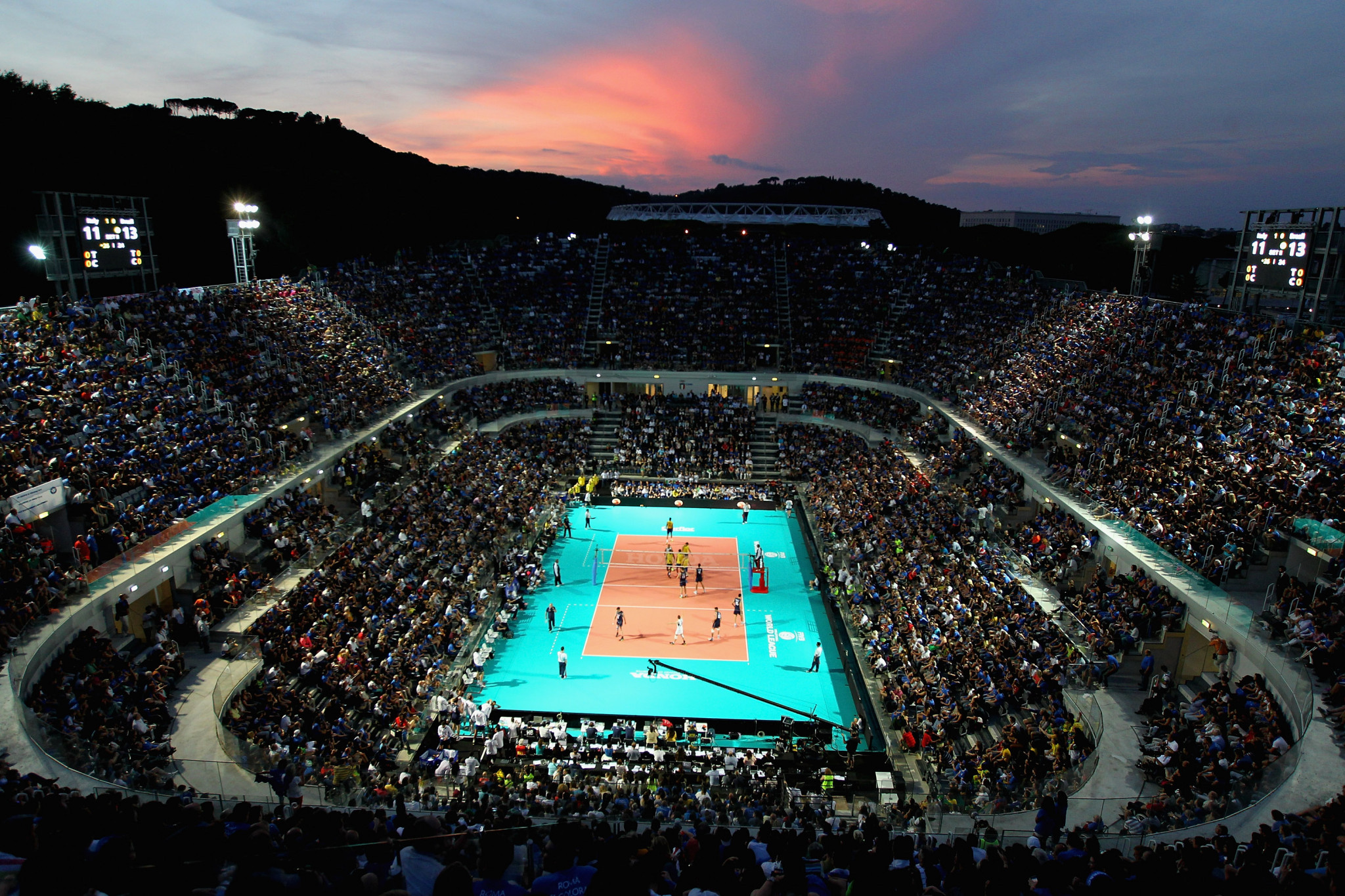 Foro Italico has hosted volleyball events on multiple occasions before ©Getty Images