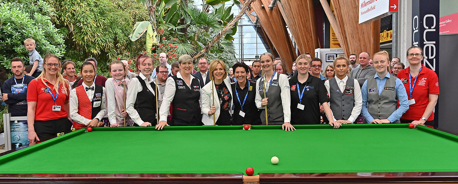World Women's Snooker announced this year's Women's Snooker Day will take place online ©WWS