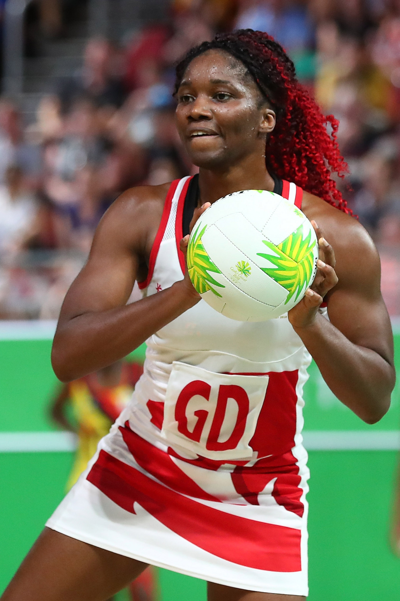 Ama Agbeze was part of the winning netball team at the Gold Coast 2018 Commonwealth Games ©Getty Images