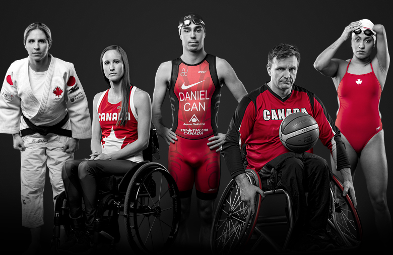 Canadian Paralympians have sent a message of support ©CPC