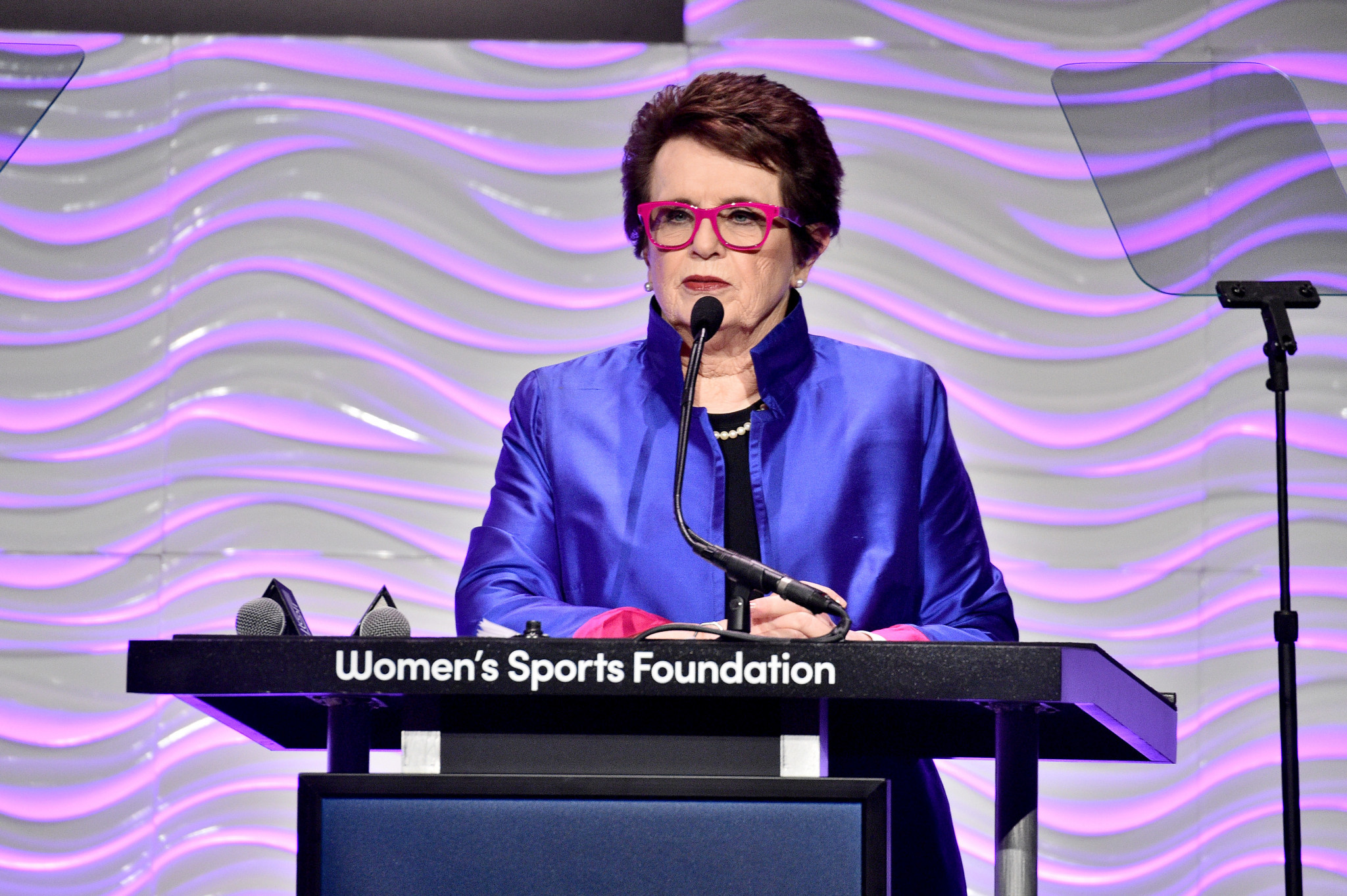 Billie Jean King has supported the prospect of 
a merger ©Getty Images