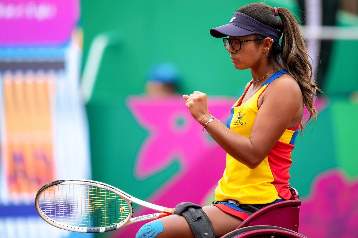 Wheelchair tennis star Bernal sees growth of sport in Colombia 
