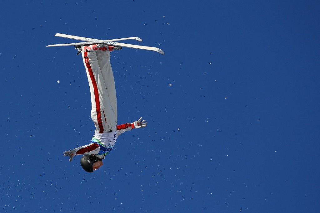 Bauer won the aerials world title in Whistler in 2001