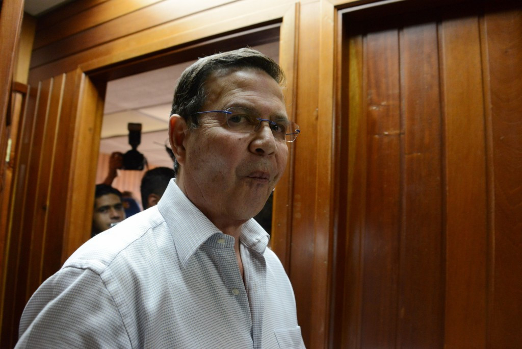 Rafael Callejas, the former President of Honduras, has also pleaded not guilty