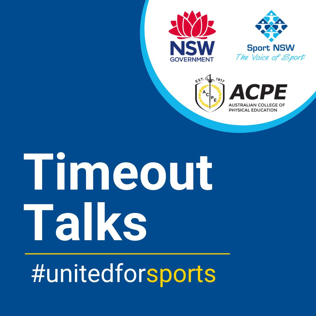 ACPE have launched Timeout Talks to develop the skills of those in New South Wales ©ACPE