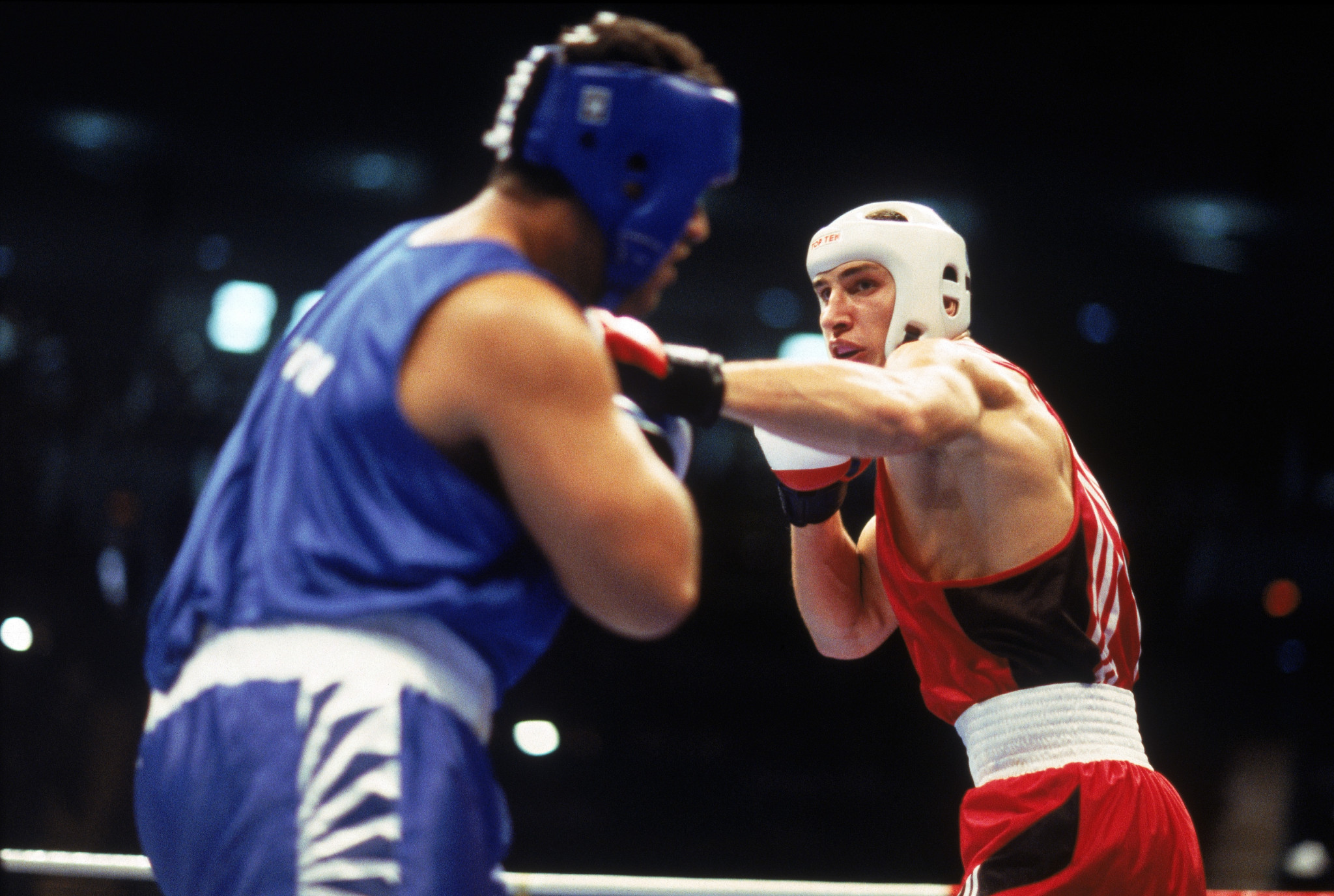 Wladimir Klitschko was the Atlanta 1996 super-heavyweight boxing champion ©Getty Images