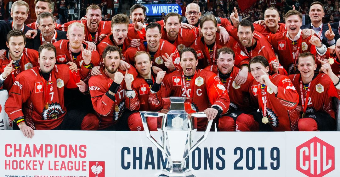 The start of the 2020-2021 Champions Hockey League season has been pushed back to October and becomes a knock-out only competition ©CHL