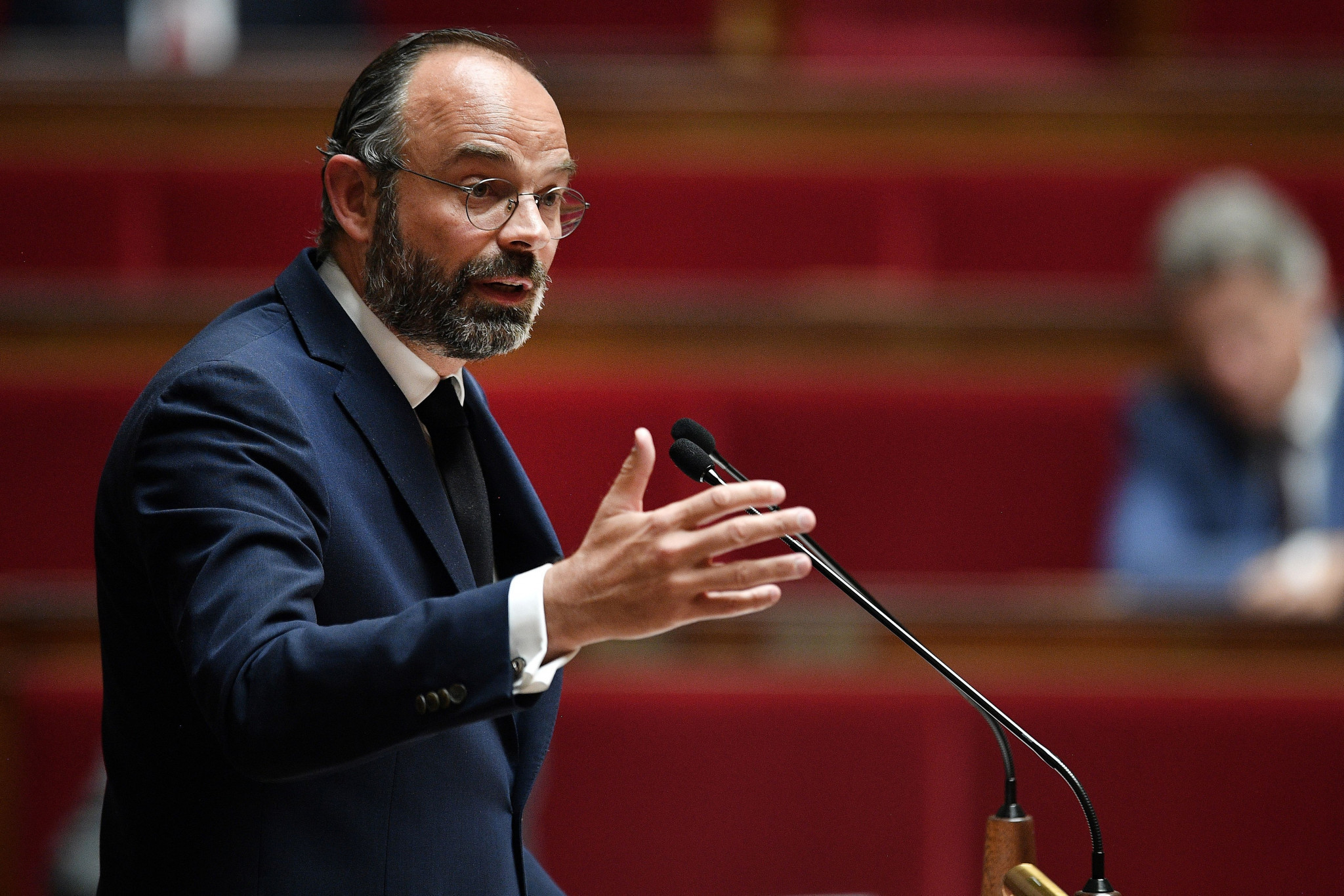 French Prime Minister Edouard Philippe said individual sporting activities could be practised outdoors once lockdown restrictions were eased as long as social distancing was observed ©Getty Images