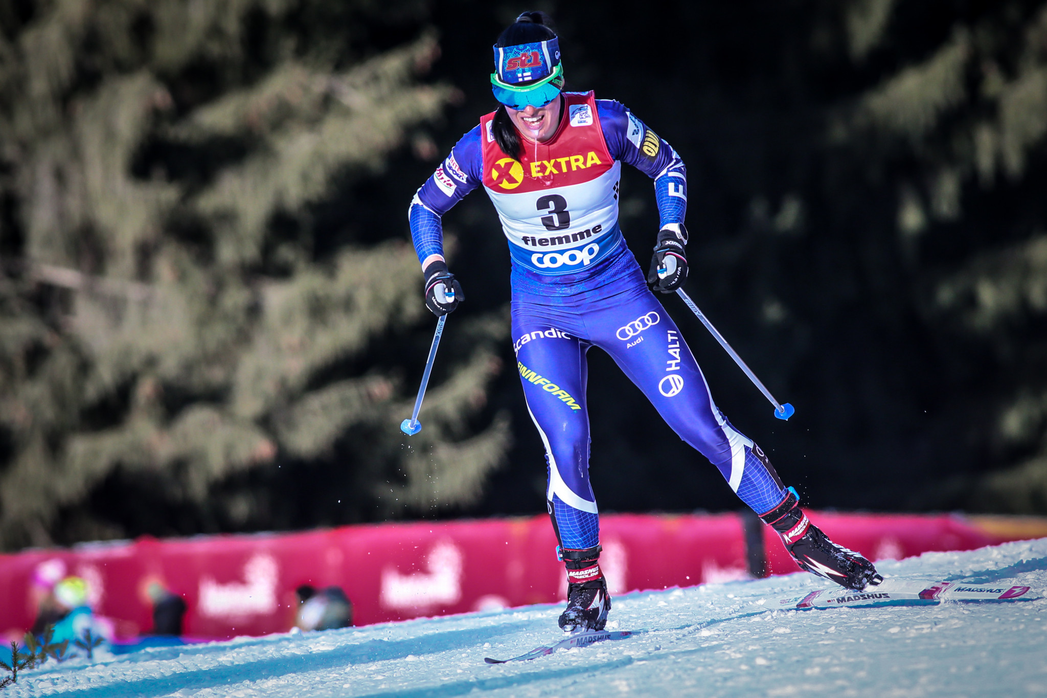 Krista Pärmäkoski has won six World Championship medals ©Getty Images