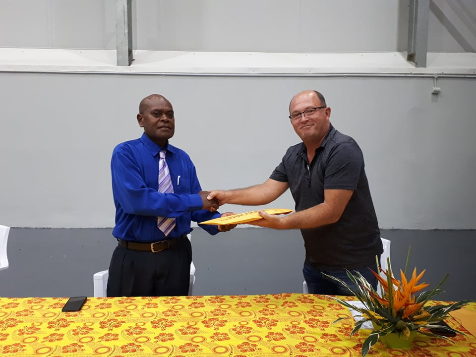 VASANOC delegation pay visit to Vanuatu's new Sports Minister