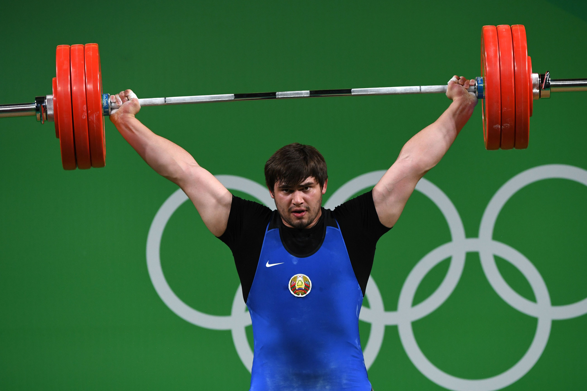 Belarusian weightlifter Aliksei Mzhachyk will look to qualify for his second Olympics ©Getty Images