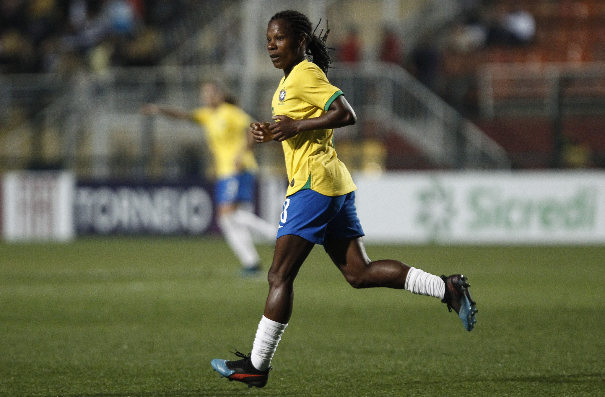 Footballing veteran Formiga is aiming to end her career at her seventh Olympic Games in Tokyo next year ©Getty Images