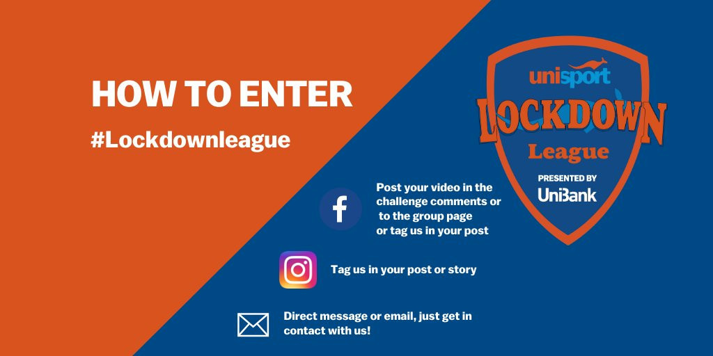 UniSport Australia launch Lockdown League Challenge