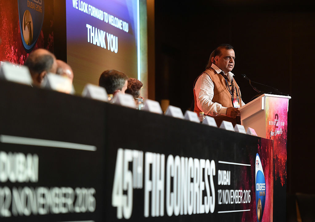 FIH confirm Batra's term as President extended until May 2021 after Congress postponed